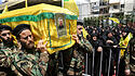 Libanon, Trauerfeier für Hisbollah-Kommandeur Talib Sami Abdallah in Beirut