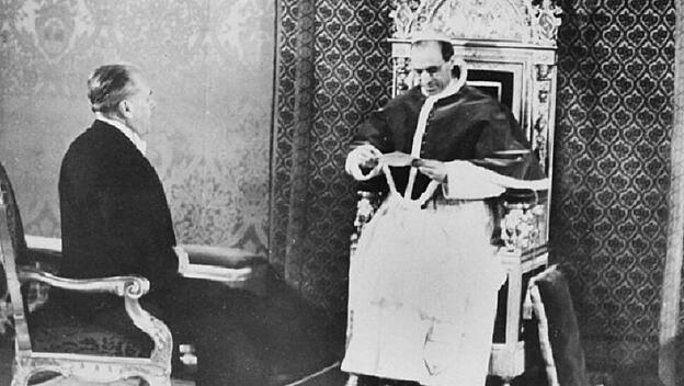 Pius XII. und US-Diplomat Taylor