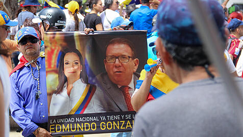 Anti-Maduro Rally In Venezuela