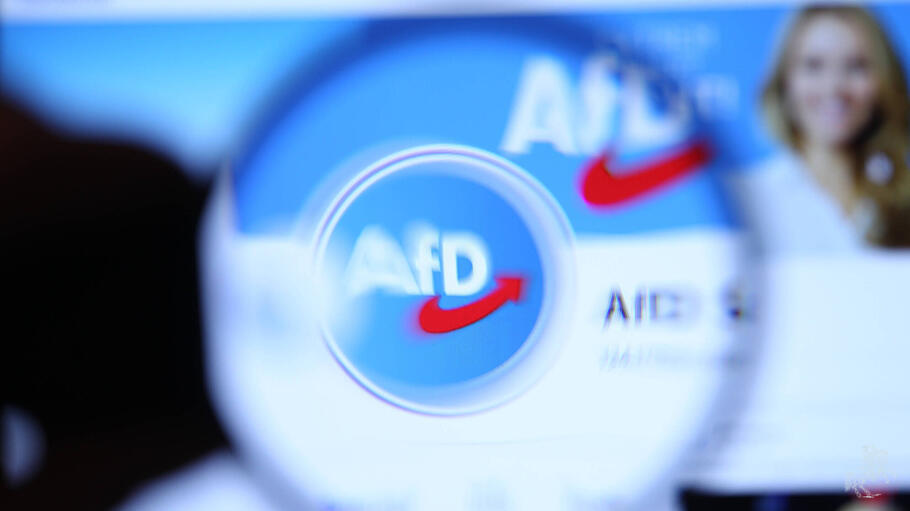 Lupe AfD-Logo