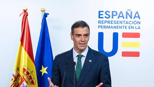 Spaniens sozialistischer Regierungschef Pedro Sánchez