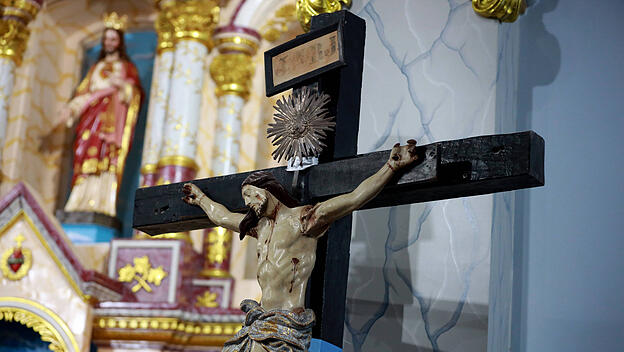 Jesu am Kreuz als Ausdruck vollkommener Hingabe