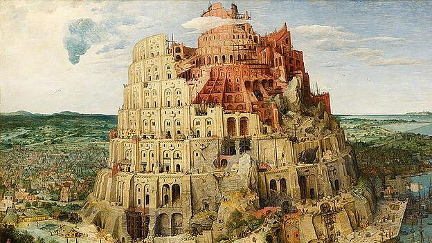 "Großer Turmbau zu Babel" (1563) von Pieter Bruegel