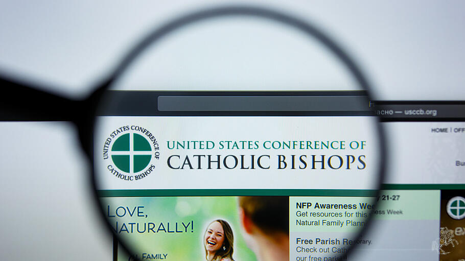 Illustration der Website der USCCB