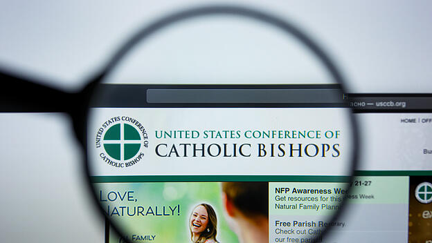 Illustration der Website der USCCB