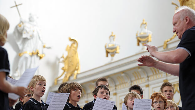 Im Chor Regensburger Domspatzen singen seit Jahrhunderten nur Jungen