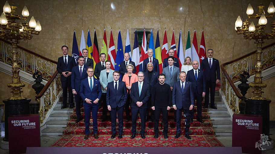 Ukrainegipfel in London
