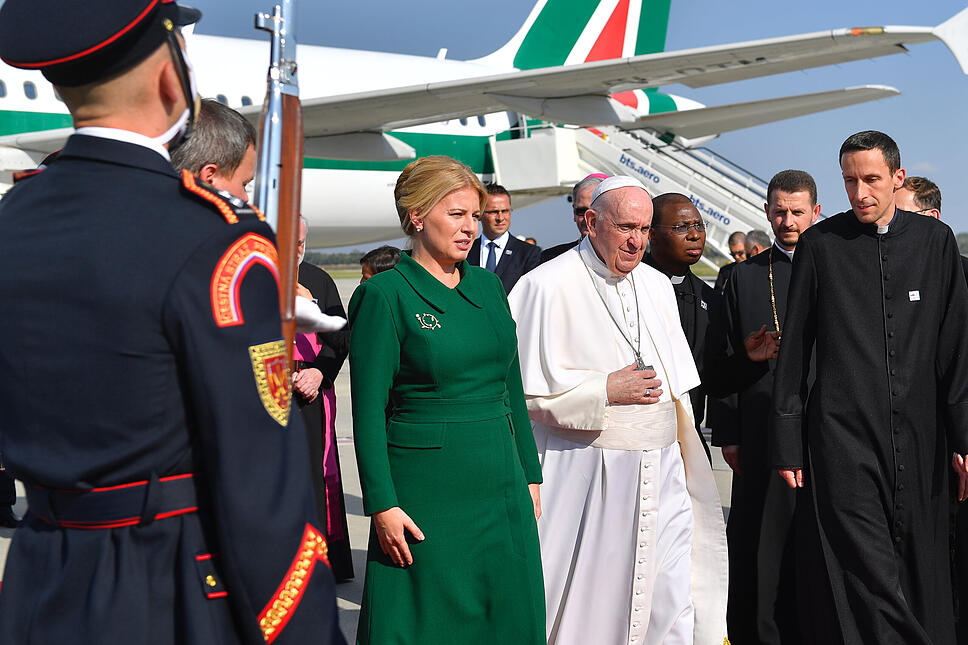 Papst Franziskus besucht die Slowakei