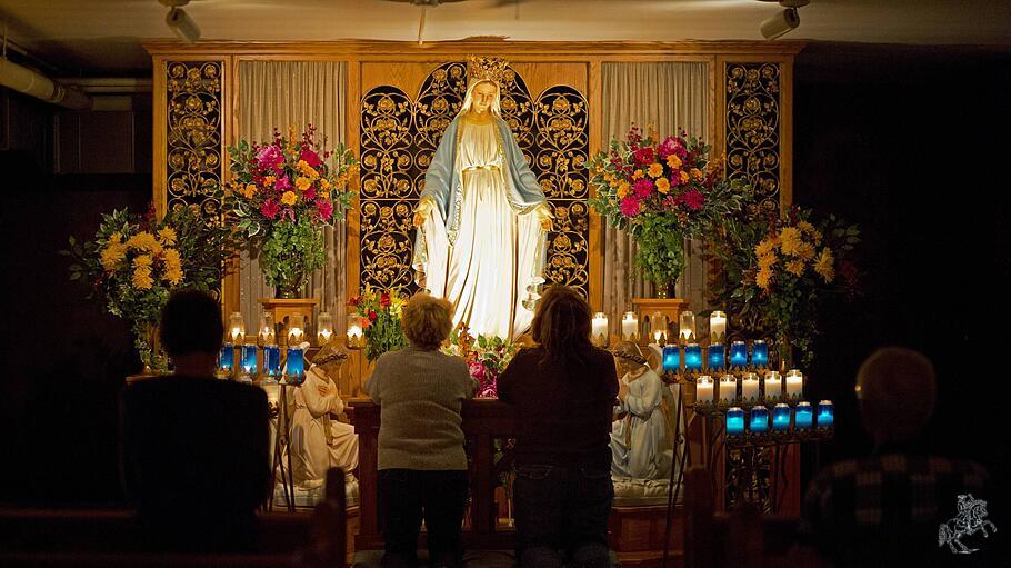 Kirche „Our Lady of Good Help" in Champion im Bundesstaat Wisconsin