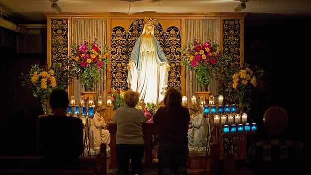 Kirche „Our Lady of Good Help" in Champion im Bundesstaat Wisconsin