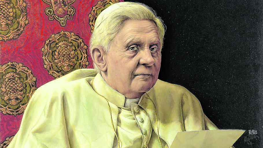 Gemälde von Benedikt XVI.
