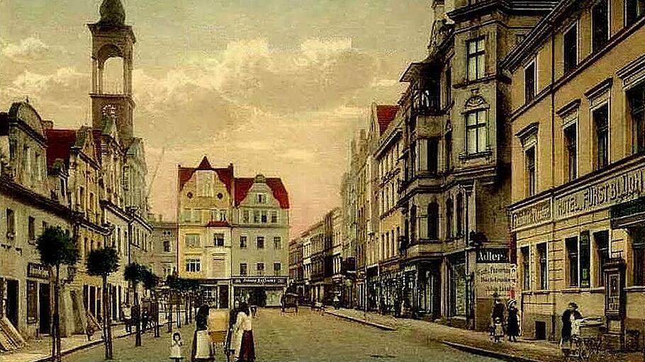 Historische Postkarte von Kreuzburg