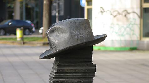 Kästner Denkmal in Dresden