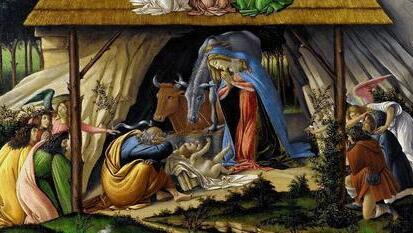"Die mystische Geburt", Sandro Botticelli