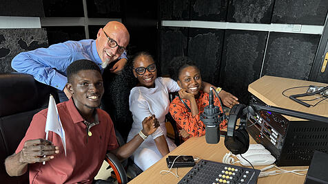 Michael Wielath in Port Harcourt