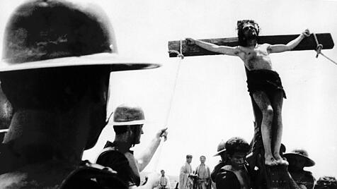 Szene aus Pasolinis Jesus-Film