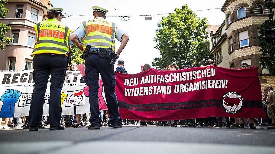 Kundgebung Bündnis "Stuttgart gegen Rechts"