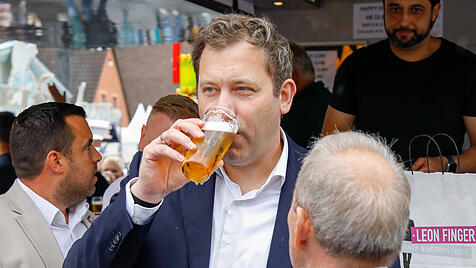Lars Klingbeil auf der Cranger Kirmes