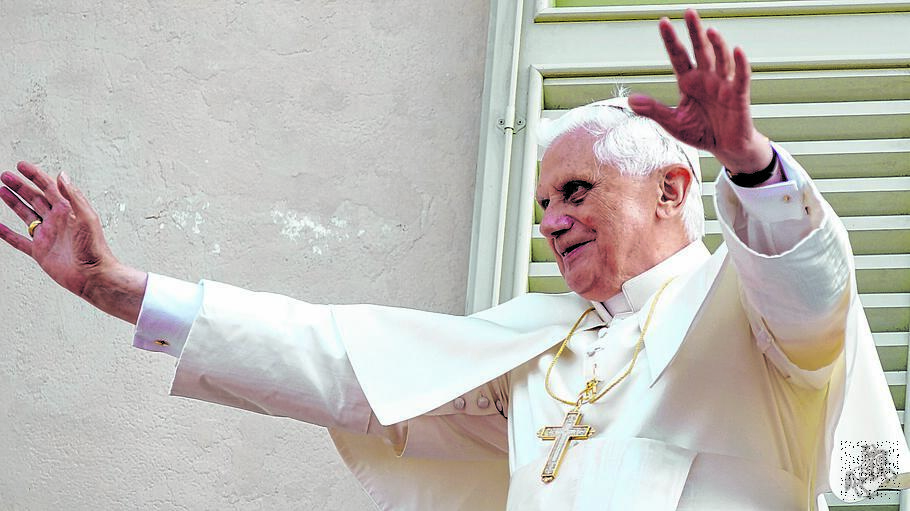 Papst Benedikt XVI.: Illustration zu Platons Gerechtigkeitsbegriff