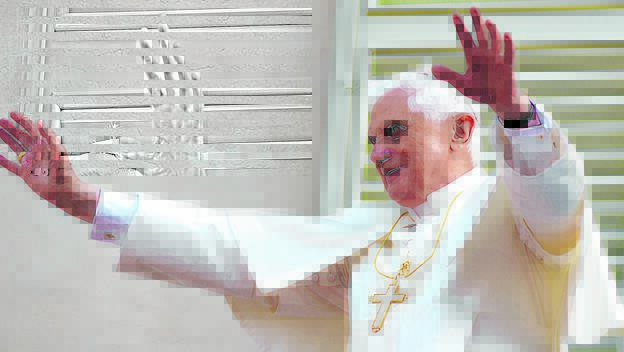 Papst Benedikt XVI.: Illustration zu Platons Gerechtigkeitsbegriff