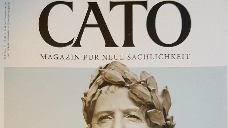 Titelblatt von"CATO" -  die Startnummer behandelt die Zukunft der Republik.