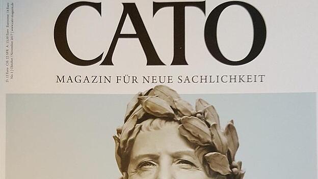 Titelblatt von"CATO" -  die Startnummer behandelt die Zukunft der Republik.