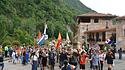 Ankunft der Pilger in Covadonga