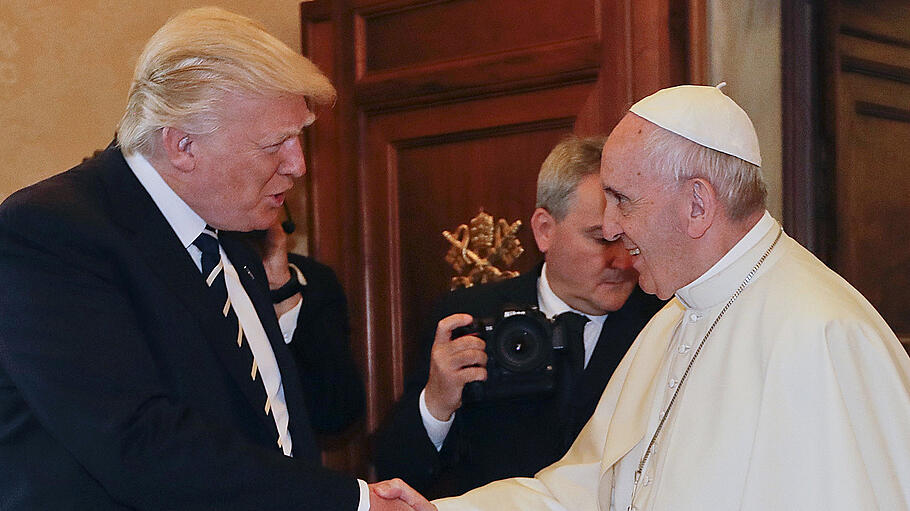 US-Präsident Trump verteidigt Papst