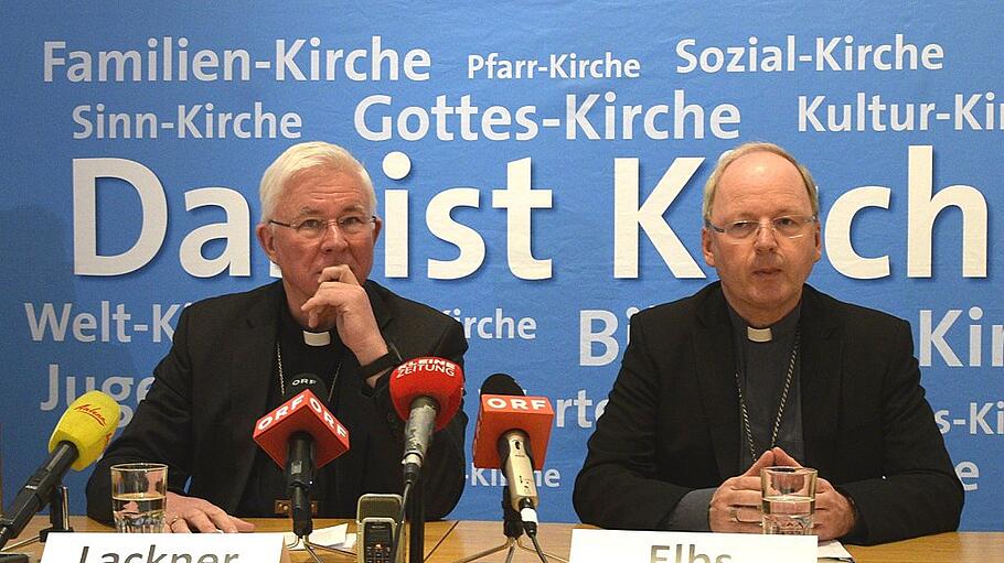 Salzburger Erzbischof Franz Lackner und Vorarlbergs Bischof Benno Elbs