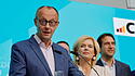 Deutschland, Berlin, Europawahl 2024, Wahlparty der CDU mit Friedrich Merz nach Europawahl