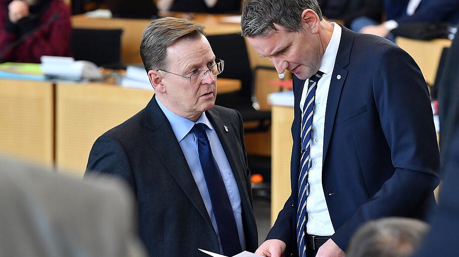 Ramelow und Höcke