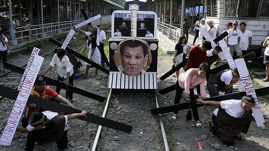 Proteste während der Osterwoche auf den Philippinen