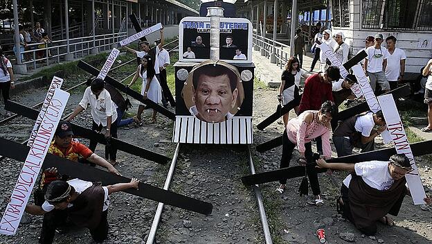 Proteste auf den Philippinen
