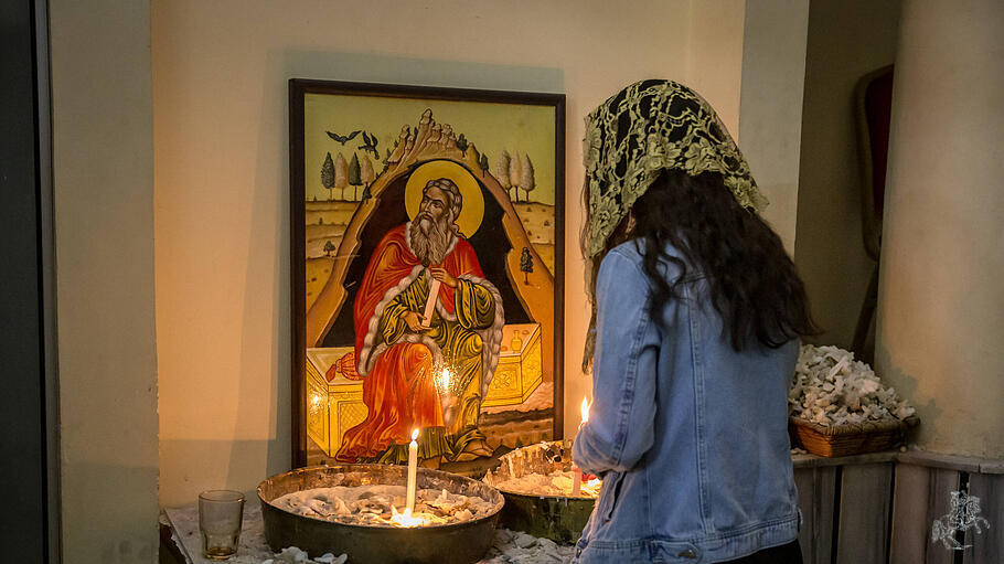 Die orthodoxe Mar-Elias-Kirche von Damaskus