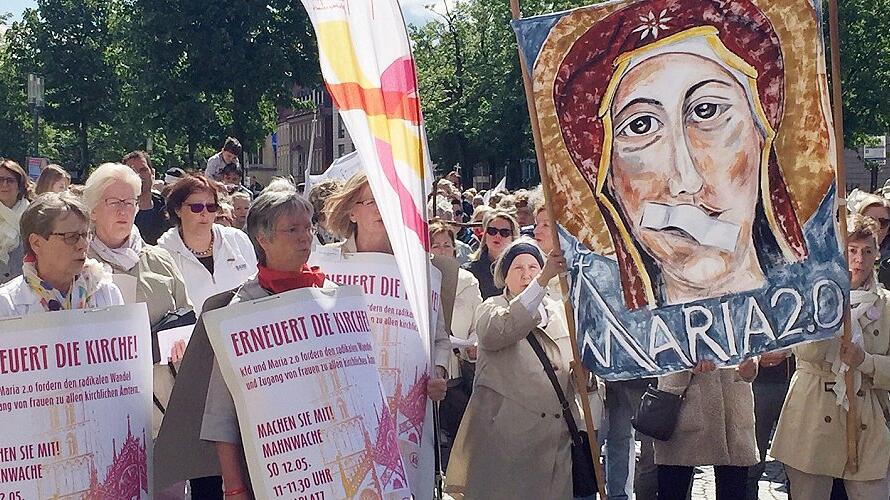 Kirchenstreik Maria 2.0 in Münster