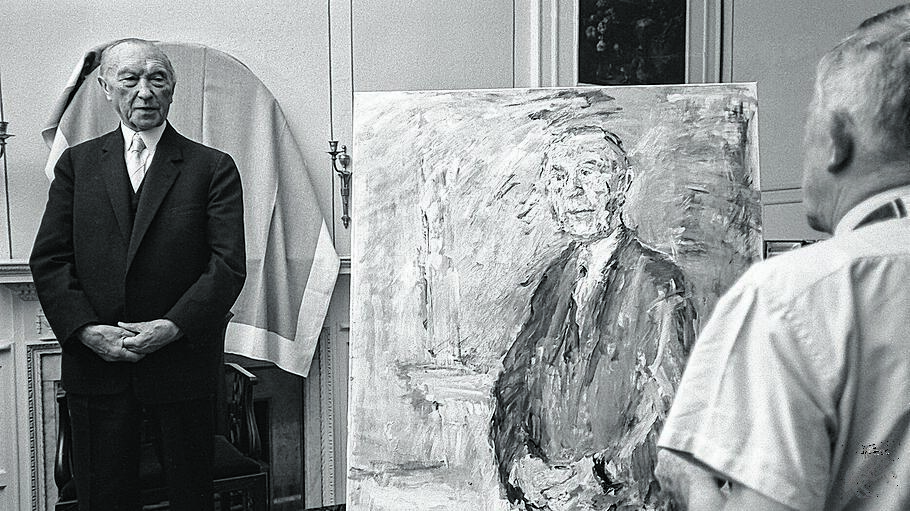 Adenauer und Kokoschka