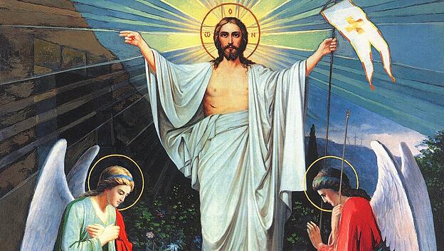 Jesus überwindet den Tod in seiner Auferstehung