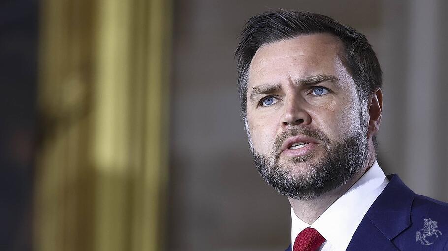 US-Vizepräsident J.D. Vance beim Gedenkgottesdienst für Lindsey Graham