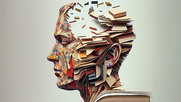 Bücherkopf