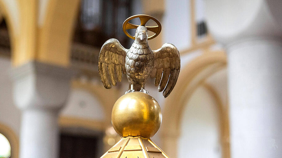 Heiliger Geist, Herz Jesu Kirche in Wels Neustadt, Oberösterreich
