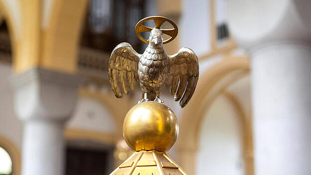 Heiliger Geist, Herz Jesu Kirche in Wels Neustadt, Oberösterreich