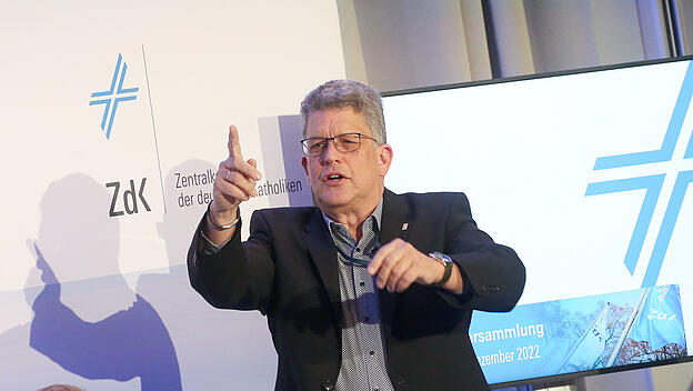 Wolfgang Klose auf der Vollversammlung des ZdK