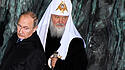 Patriarch Kyrill mit Russlands Präsident Putin