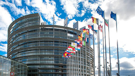 Europ&auml;isches Parlament in Stra&szlig;burg