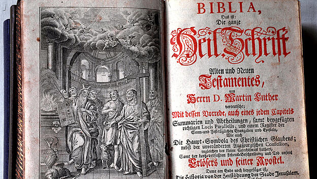 Lutherbibel von 1763 prägend für die deutsche Sprache.