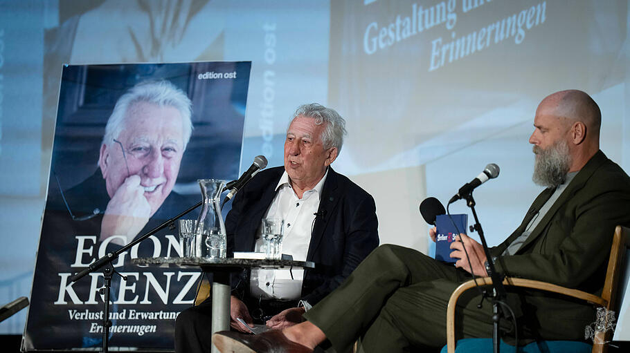Egon Krenz und Holger Friedrich