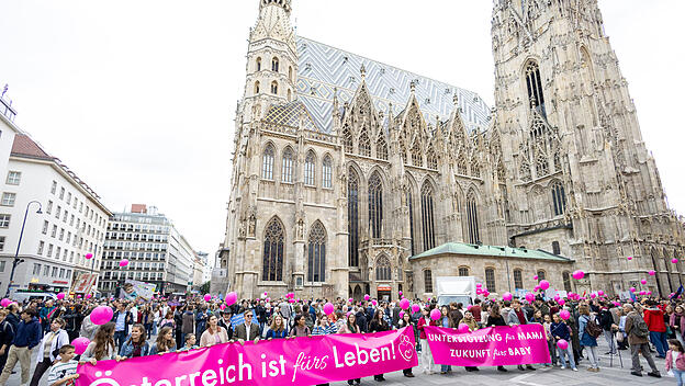 Marsch f&uuml;rs Leben in Wien