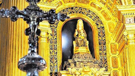 "Unserer Lieben Frau von Begona" in der Basilika von Bilbao