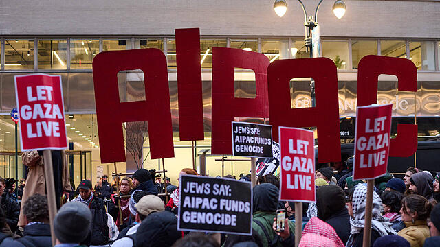 Demonstration in den USA gegen AIPAC