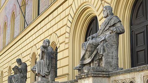 Die bayerische Staatsbibliothek in München